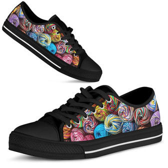 Chaussures Basses en Crochet Amour - Cadeauxyz
