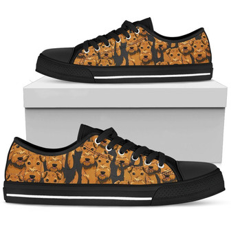 Chaussures Basses Femme Airedale Terrier - Cadeauxyz