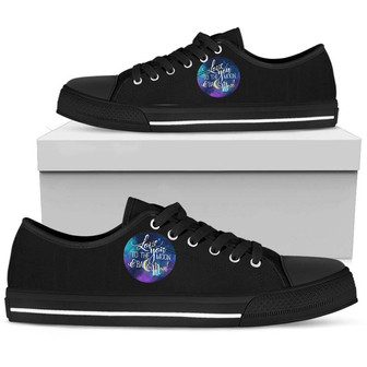 NP Je t'aime jusqu'à la lune Chaussures basses pour femmes - Cadeauxyz