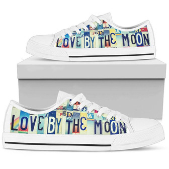 Vivre par le soleil, aimer par la lune Baskets basses - Cadeauxyz