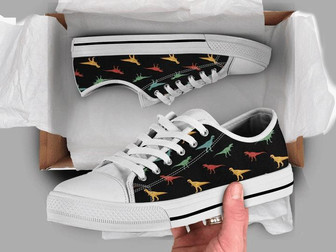 Chaussures Basses Dinosaure Colorées - Cadeauxyz