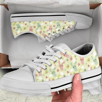 Chaussures Basses Kawaii Goth Lapin - Cadeauxyz
