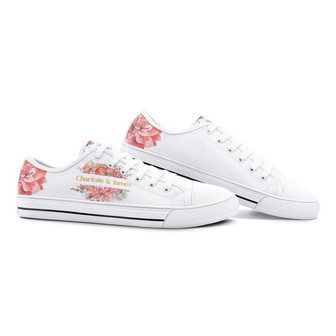 Chaussures Basses Personnalisées Mariage Mr+Mrs - Cadeauxyz