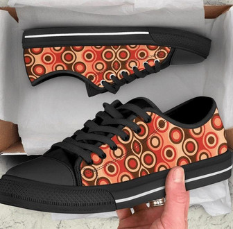 Chaussures Basses Style Rétro à Motifs - Cadeauxyz