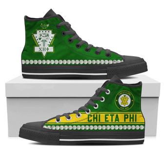 Chi Eta Phi Pearl High Top Shoes Cato Styleを日本語に訳すと、「チエタフィパールハイトップシューズカトースタイル」です。 - Kawaiitshirt