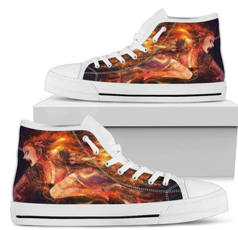 Kimetsu No Yaiba Nezukoアニメスニーカーハイトップシューズ - Kawaiitshirt