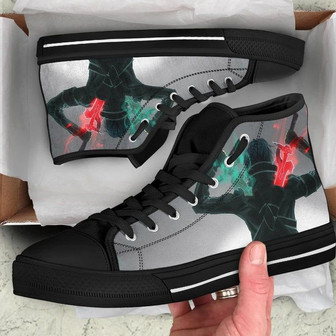 男性と女性のためのソードアートオンラインスニーカーハイトップシューズ - Kawaiitshirt
