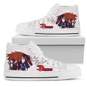 Dororo スニーカー Hyakkimaru ハイトップシューズ 面白い S - Kawaiitshirt