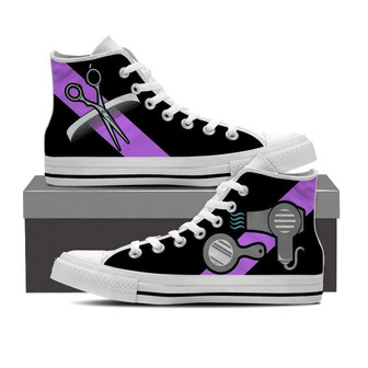 ヘアスタイリスト美容師ハイトップシューズスニーカー - Kawaiitshirt