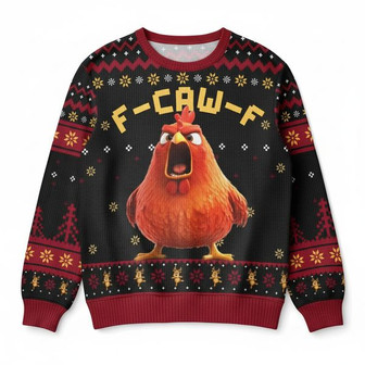 Funny Personalized Ugly Christmas Sweater - Seseable