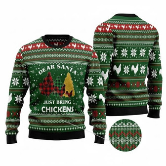 Chicken Ugly Christmas Sweater | Seseable CA