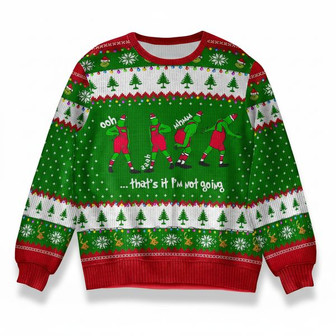 Funny Grinch Christmas Ugly Sweater - Holiday Costume Pullover | Seseable UK