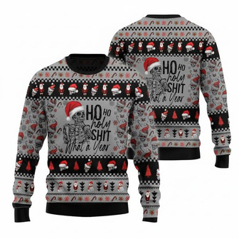 Funny Skeleton Christmas Sweater | Seseable UK