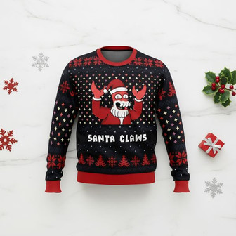 Christmas Futurama Ugly Sweater | Seseable CA