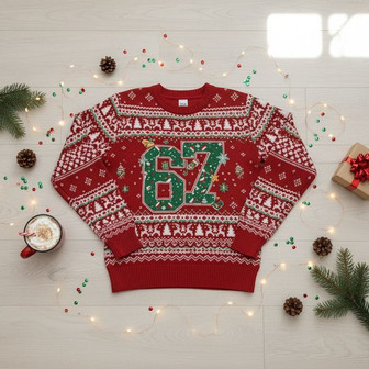 Funny Six Seven Ugly Sweater | Seseable UK