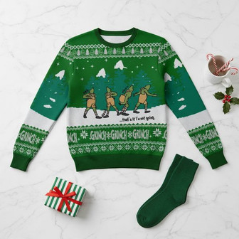 Grinch Inspired Ugly Christmas Sweater | Seseable CA