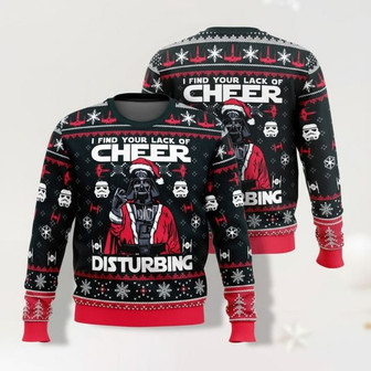 Santa Darth Vader Christmas Sweater | Seseable CA