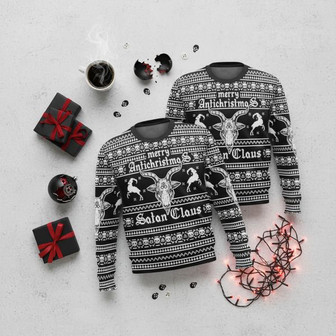 Santa Satan Claus Ugly Sweater Funny Christmas | Seseable UK