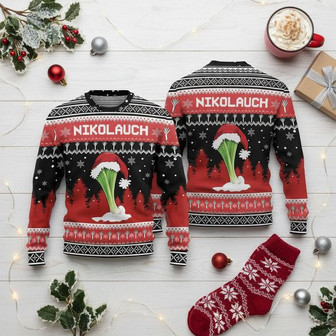Fun Nikolauch Christmas Ugly Sweater | Seseable CA