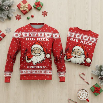 Santa Clause Christmas Ugly Sweater | Seseable CA