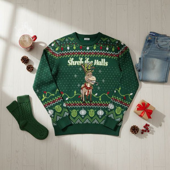Shrek Ugly Christmas Sweater | Seseable CA