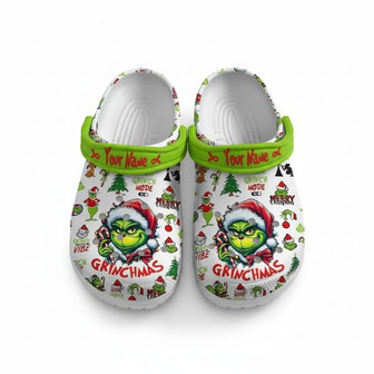 Grinch Inspired Stole My Pancreas Cancer Hole Clogs - Monsterry