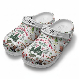 Personalized National Lampoon's Christmas Vacation Movie Clogs Shoes - Monsterry