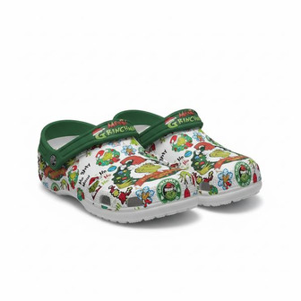 The Grinch Movie Clogs Shoes - Monsterry