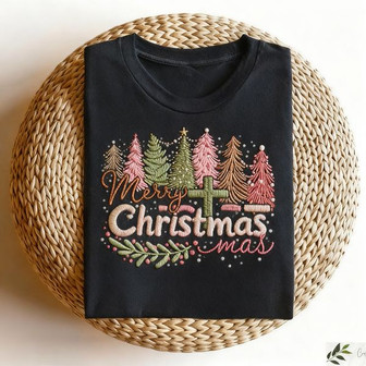 Christmas Embroidered Sweatshirt - Monsterry