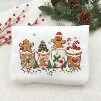 Gingerbread Christmas Coffee Shirt - Monsterry
