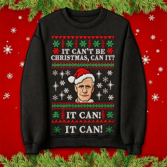 Mick McCarthy It Can’t Be Christmas Can It Jumper - Monsterry