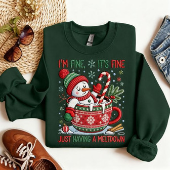 Winter Hot Cocoa Christmas Tee - Monsterry