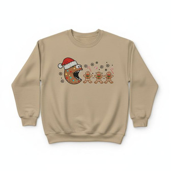 Baking Fun - Gingerbread Embroidery Design for a Holiday Sweatshirt - Thegiftio UK