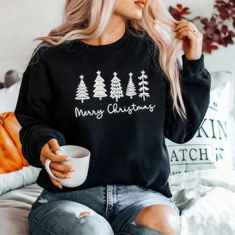 Christmas Tree Sweatshirt - Monsterry