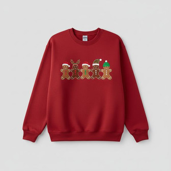 Ultimate Comfort - Festive Embroidered Sweatshirt for Any Holiday - Thegiftio UK