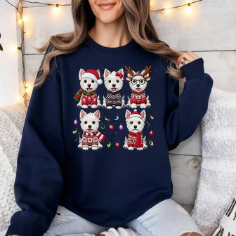 Westie Christmas Sweatshirt - Monsterry