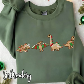 Holiday Dino Lovers Crewneck - Monsterry