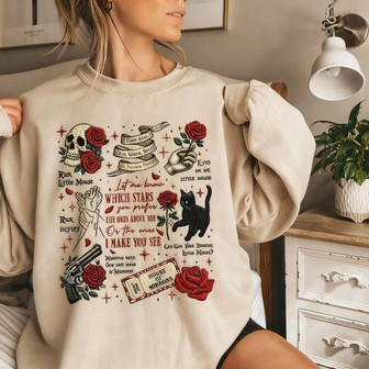 Run Little Mouse Embroidered Sweatshirt - Monsterry