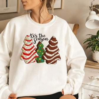 Seasonal Style - Women's Ultimate Christmas Embroidered Sweatshirt - Thegiftio UK