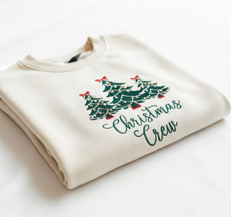 Team Spirit - Christmas Group Embroidered Sweatshirt Keepsake Gift - Thegiftio UK