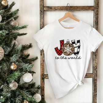 Festive Cheer Embroidered Comfort Colors T-shirt Holiday Apparel - Thegiftio