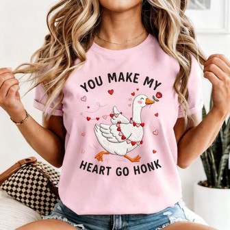 Embroidered Comfort Colors T-shirt - Romantic Valentine's Day Style - Thegiftio UK