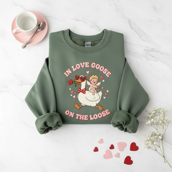 Hilarious Valentine's Day Embroidered Sweatshirt Gift - Thegiftio UK