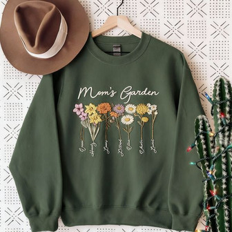 Customized Floral Embroidered Sweatshirt - A Heartfelt Gift Idea - Thegiftio UK
