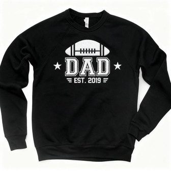 Dad's Game Day Football Embroidered Sweatshirt Keepsake Gift - Thegiftio UK