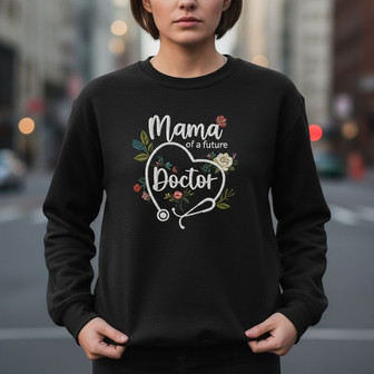 Proud Medical Mom Embroidered Sweatshirt - Healthcare Hero Gift - Thegiftio UK