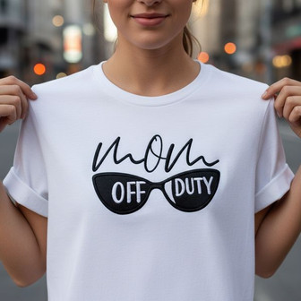 Blessed Mom Wife Life - Embroidered Unisex T-shirt Gift - Thegiftio