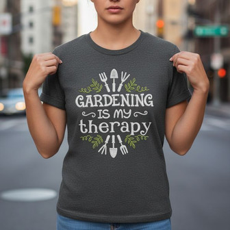 Gardening Passion - Plant Lover Embroidered Unisex T-shirt Gift - Thegiftio UK