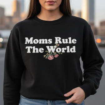 Motherhood Humor, Off Duty Embroidered Sweatshirt Gift - Thegiftio UK