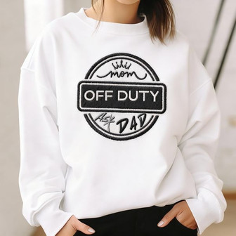 Personalized Bestie Photo Embroidered Sweatshirt Keepsake Gift - Thegiftio